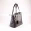 5597-Office lady style urban genuine leather stylish tote bags guangzhou manufacturer 2016