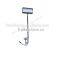 8ft polyester fabric straight hook and loop fastener display