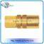 China credit security of  factory produce brass quick coupling