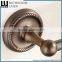 Customized Western Unique Design Zinc Alloy Antique Copper Finishing Bathroom Accessories Wall Mounted Single Towel Bar