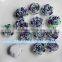 Wholesale China Latest design 14MM Natural Spots Floral Resin Beads Acrylic Flower Beads DIY