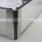 PVC Plastic Kitchen cabinet skirting board with aluminum finish