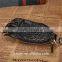 2016 Hot Sale Custom brand logo crocodile leather key case for car