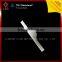 Plastic wrap cutter toothed blade
