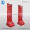 Hook display stand & pop cardboard floor display