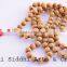 genuine-white wood mala/mala beads/sandalwood mala beads