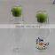 1000ml glass water bottle with lid with cover handmade high borosilicate glass N6457