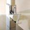 Hot sale wall mounted square design bath&shower faucet set with rainfall shower head