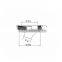 Jewelry store 1w led puck spotlight under cabinet puck light BW8201