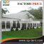Big swimming pool indoor tent in aluminum frame with white roof cover