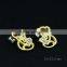 Fashion Jewelry 18k Gold Color Vogue Jewelry Earrings, Wholesale Diamond Stud Earrings