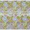 Newest design muti-colors water soluble nylon lace fabric emberoidery