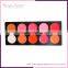 Waterproof 20 color long lasting oem matte lip gloss palette