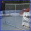 Low cost temporary chain link fence panel stand for security