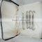 Triangle HDPE custom car park water proof outdoor sun shade sail