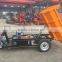 15% discount mini diesel tricycle, three wheels dumper, small electric dumper truck for mining