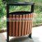 2016 Cheap Price Outdoor WPC Environmental Garbage Box , Protection Dustbin