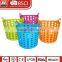 Hot Sale 24L Plastic Laundry Basket for Clothing Cleaning