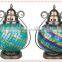 flower design turkish mosaic lanterns wholesale