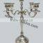 Wedding Silver Candelabra 5 Arm Candelabra / Aluminium Candelabra for Decoration 90 cms