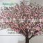 SJZJN 307 Mini Fake Pink Peach Tree for Home Decoration /Mini Bonsai Pink Peach Tree