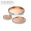 3-piece Color Painting Cement Round Jewelry Tray