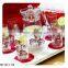 printing glass dinner set