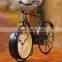 Creative Bicycle Shape Steel Material Table Clock