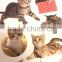 Vivid Animal Embossed Paper Sticker, Paper Sticker with Cat pattern for Decoration