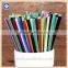 Colorful plastic bread bag closure twist tie