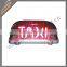 12V neon taxi top light