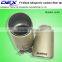 Customized Universal Carbon Fiber Akrapovic golden color exhuast tip