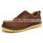 Black swede leather casual shoes fashion sample for men, adults work boots shoes with leather upper and rubber sole