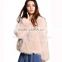 CX-G-A-225B Fashion Style Genuine Fox Fur Coat