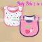 2015 Summer Design Embroidery Newborn Baby Waterproof Bibs Cotton Directly from Kids Clothes Supplier