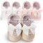 gold pink white kids shoes children lace bowknot mini prewalker baby shoes