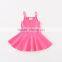 latest new design cotton spandex infant dresses baby little girls casual summer dresses