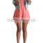 Wholesale Tie Halter Neck Backless Side Hollow Playsuits Clothing Manufacturers
