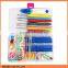 Hot Selling Plastic Crochet Hook Set Include Knitting Yarns,Thimble,Measuring Tape,Handle Knitting Needles Hooks