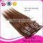 Top Quality Factory Price Cheap 100% Human Hair Clip In Hair Extension, Factory Wholesale Price Unprocessed 100 Human Hair