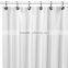 Wholesale 100% Polyester Shower Curtain With Free Shower Curtatin Hooks