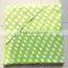 2015 china supplier plain color dot microfiber baby hooded towel