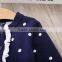 Beautiful dot pattern wool handmade latest designs kids sweater for girls