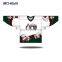 custom half and half jerseys/christmas hockey jerseys/ice hockey jersey