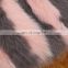 Colorful fox fur vest multi color fashion fox fur coat gilet factory price