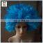 Half Green Half White Punk Rock Party Synthetic Sports Fan Wigs HPC-0088