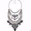 2017 New Design Style Long Summer Bohemian Alloy Necklace Crystal Pendant Necklaces Exaggerated Maxi Necklace