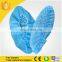 Waterproof nonwoven anti-slip disposable shoe cover SMS/PP fabric