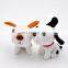Little Dog Cute Puppy Dog Pet Plush Key Chain Custom Logo