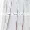 White color polyester spandex sports pleated skirts tennis wear